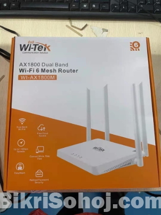 Wi-Tek WI-AX1800M 11AX 1775Mbps Wireless Mesh Router BD